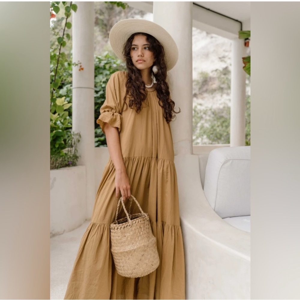 Daughters of India Sahana Gown ~ Desert